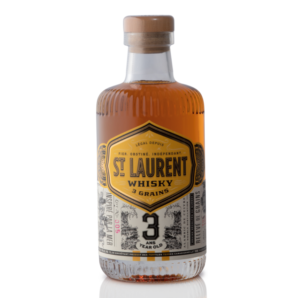 Distillerie du St. Laurent "3 Grains" 3 års Whisky